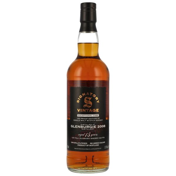 Glenburgie 15 Jahre 2008/2024 100 Proof #2 Exceptional Cask (Signatory)